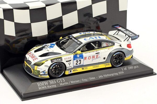 BMW BMW M6 GT3 #23 ROWE Racing 24h Nürburgring 2016 - 1:43 - Minichamps