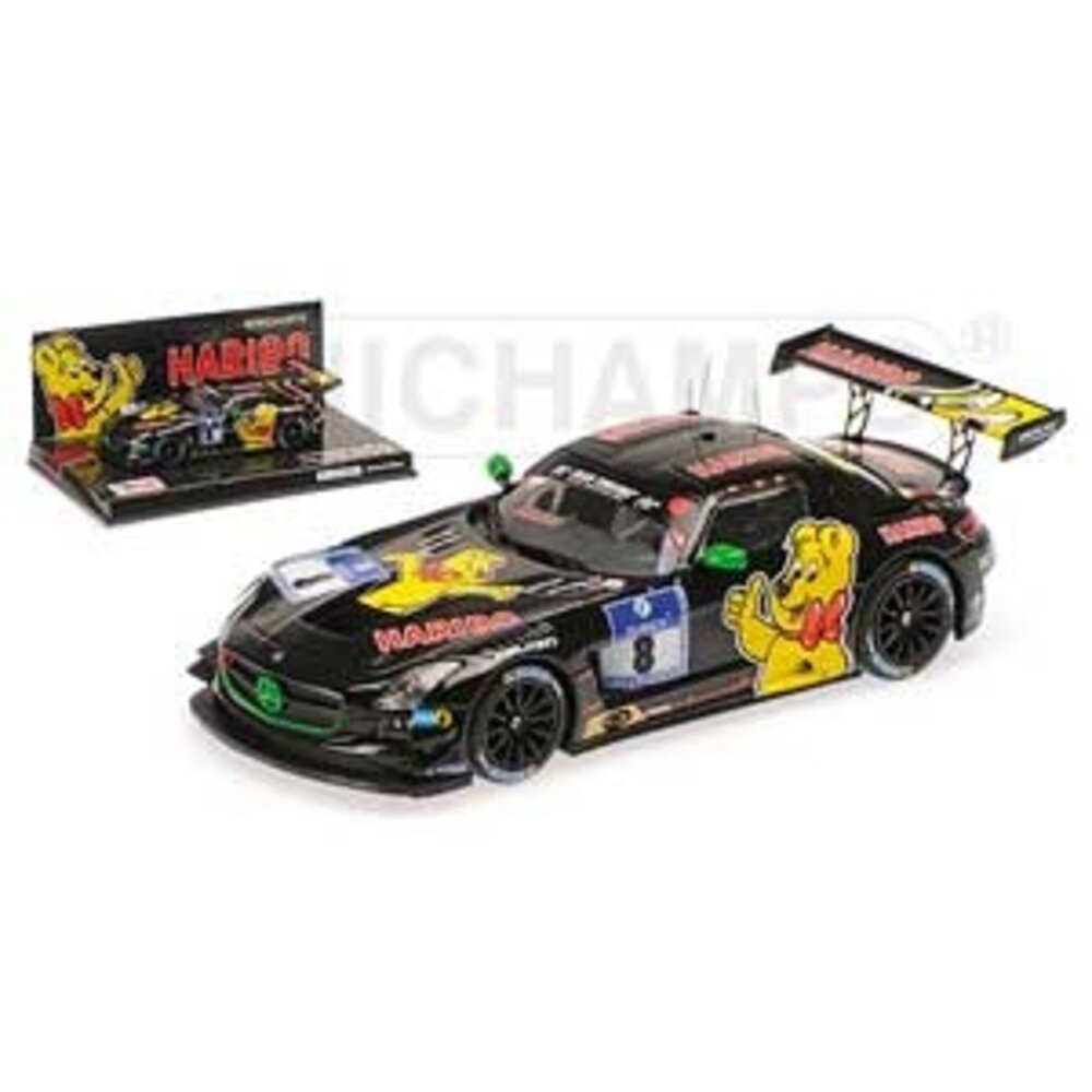 Mercedes-Benz Mercedes-Benz SLS AMG GT3 #8 Haribo Racing Team 24H Nürburgring 2015 - 1:43 - Minichamps Mercedes-Benz Mercedes-Benz SLS AMG GT3 #8 Haribo Racing Team 24H Nürburgring 2015 - 1:43 - Minichamps