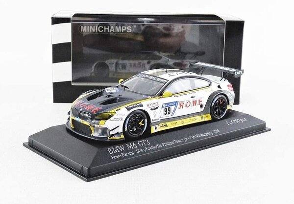 BMW BMW M6 GT3 #99 Rowe Racing 24h Nürburgring 2018 - 1:43 - Minichamps BMW BMW M6 GT3 #99 Rowe Racing 24h Nürburgring 2018 - 1:43 - Minichamps