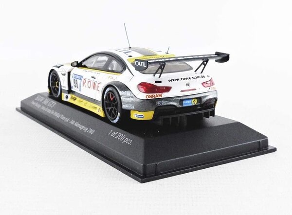 BMW BMW M6 GT3 #99 Rowe Racing 24h Nürburgring 2018 - 1:43 - Minichamps BMW BMW M6 GT3 #99 Rowe Racing 24h Nürburgring 2018 - 1:43 - Minichamps