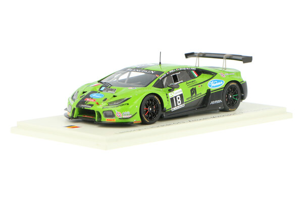 Lamborghini Lamborghini Huracán GT3 GRT Antonelli Motorsport #18 24H Spa 2018 - 1:43 - Spark Lamborghini Lamborghini Huracán GT3 GRT Antonelli Motorsport #18 24H Spa 2018 - 1:43 - Spark
