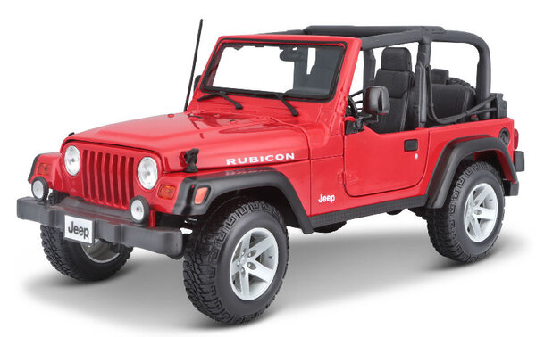 Jeep Jeep Wrangler Rubicon Open - 1:18 - Maisto Jeep Jeep Wrangler Rubicon Open - 1:18 - Maisto