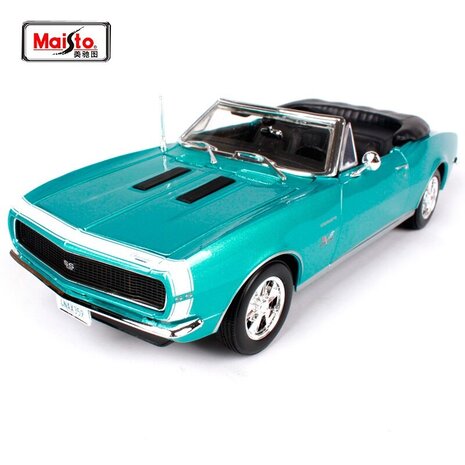 Chevrolet Chevrolet Camaro SS 396 Convertible 1968 - 1:18 - Maisto Chevrolet Chevrolet Camaro SS 396 Convertible 1968 - 1:18 - Maisto