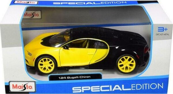 Bugatti Bugatti Chiron 2018 - 1:24 - Maisto Bugatti Bugatti Chiron 2018 - 1:24 - Maisto