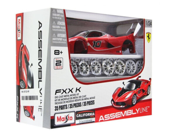 Ferrari Ferrari FXK-K #10 'Metal Modelkit' - 1:24 - Maisto Ferrari Ferrari FXK-K #10 'Metal Modelkit' - 1:24 - Maisto