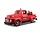 Ford F1 Pick-Up Fire Deparment 1948 + Harley Davidson EL Knucklehead Motorcycle - 1:24 - Maisto