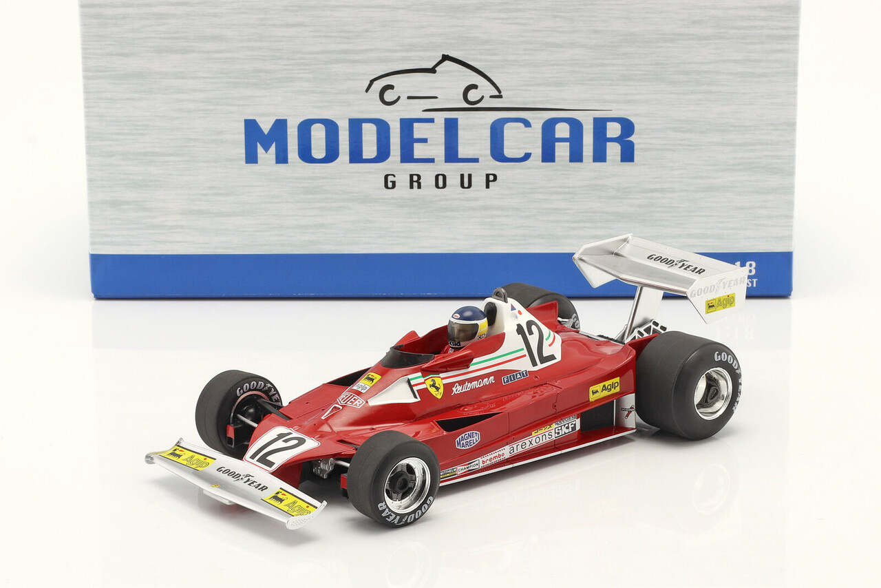 Formule 1 Ferrari 312 T2 B #12 2nd Japan GP (Fuji) 1977 - 1:18 - Modelcar Group Formule 1 Ferrari 312 T2 B #12 2nd Japan GP (Fuji) 1977 - 1:18 - Modelcar Group
