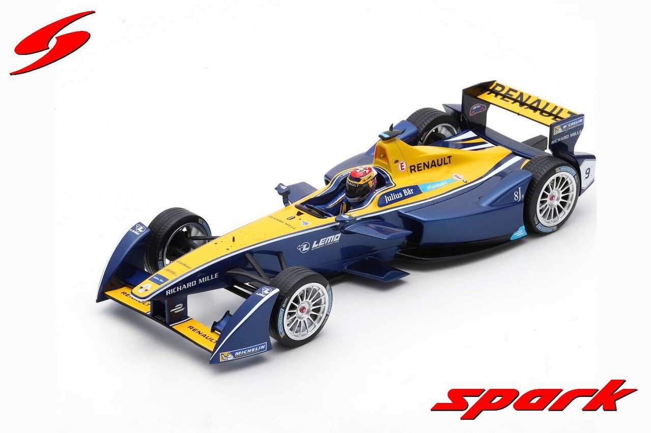 Formule E Formule E Renault Z.E. 16 #9 Team Renault E-Dams World Champion Season 2015-2016 - 1:18 - Spark Formule E Formule E Renault Z.E. 16 #9 Team Renault E-Dams World Champion Season 2015-2016 - 1:18 - Spark