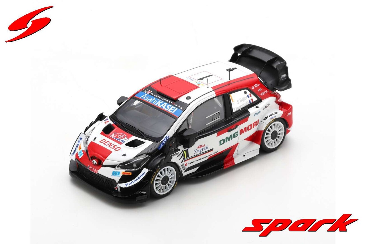 Toyota Toyota Yaris WRC #1 Winner Rally Croatia 2021 - 1:43 - Spark Toyota Toyota Yaris WRC #1 Winner Rally Croatia 2021 - 1:43 - Spark