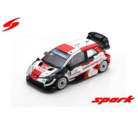 Toyota Toyota Yaris WRC #1 Winner Rally Croatia 2021 - 1:43 - Spark Toyota Toyota Yaris WRC #1 Winner Rally Croatia 2021 - 1:43 - Spark