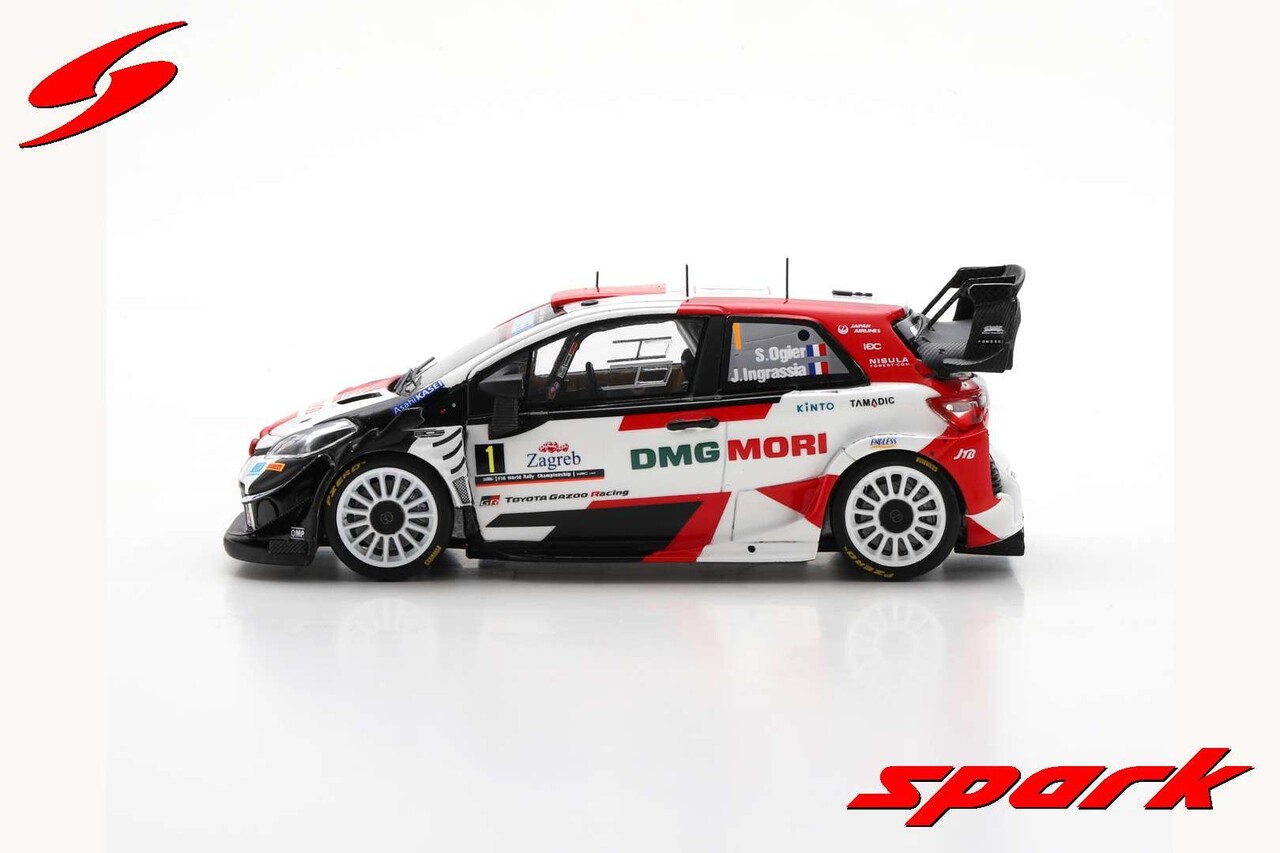 Toyota Toyota Yaris WRC #1 Winner Rally Croatia 2021 - 1:43 - Spark Toyota Toyota Yaris WRC #1 Winner Rally Croatia 2021 - 1:43 - Spark