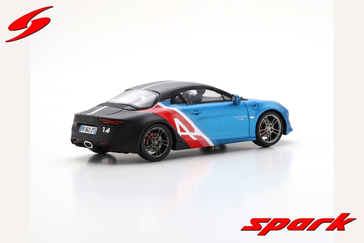 Alpine Alpine A110S Trackside Car #14 GP Monza 2021 - 1:43 - Spark Alpine Alpine A110S Trackside Car #14 GP Monza 2021 - 1:43 - Spark