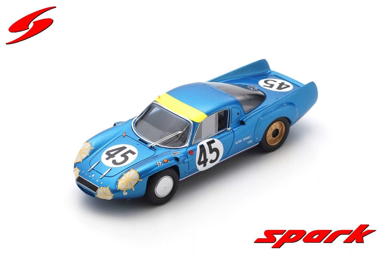 Alpine Alpine A210 #45 13th 24H Le Mans 1967 - 1:43 - Spark Alpine Alpine A210 #45 13th 24H Le Mans 1967 - 1:43 - Spark