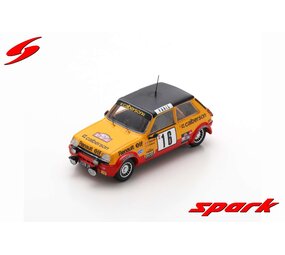 Renault Renault 5 Alpine #16 Rally Monte Carlo 1979 - 1:43 - Spark Renault Renault 5 Alpine #16 Rally Monte Carlo 1979 - 1:43 - Spark
