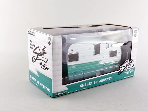 Shasta Shasta 15' Airflyte - 1:24 - Greenlight Shasta Shasta 15' Airflyte - 1:24 - Greenlight