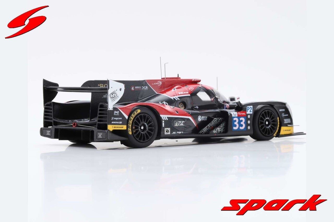 Ligier Ligier JS P217 Gibson #33 Team Jackie Chan DC Racing 12th 24H Le Mans 2018  - 1:43 - Spark  y
