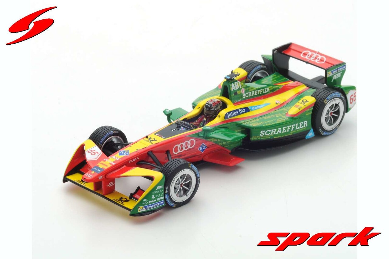 Formule E Formule E Audi FE02 #66 E-Tron Team Audi Sport Abt Schaeffler GP Berlin Season 3 (2016-2017) - 1:43 - Spark Formule E Formule E Audi FE02 #66 E-Tron Team Audi Sport Abt Schaeffler GP Berlin Season 3 (2016-2017) - 1:43 - Spark