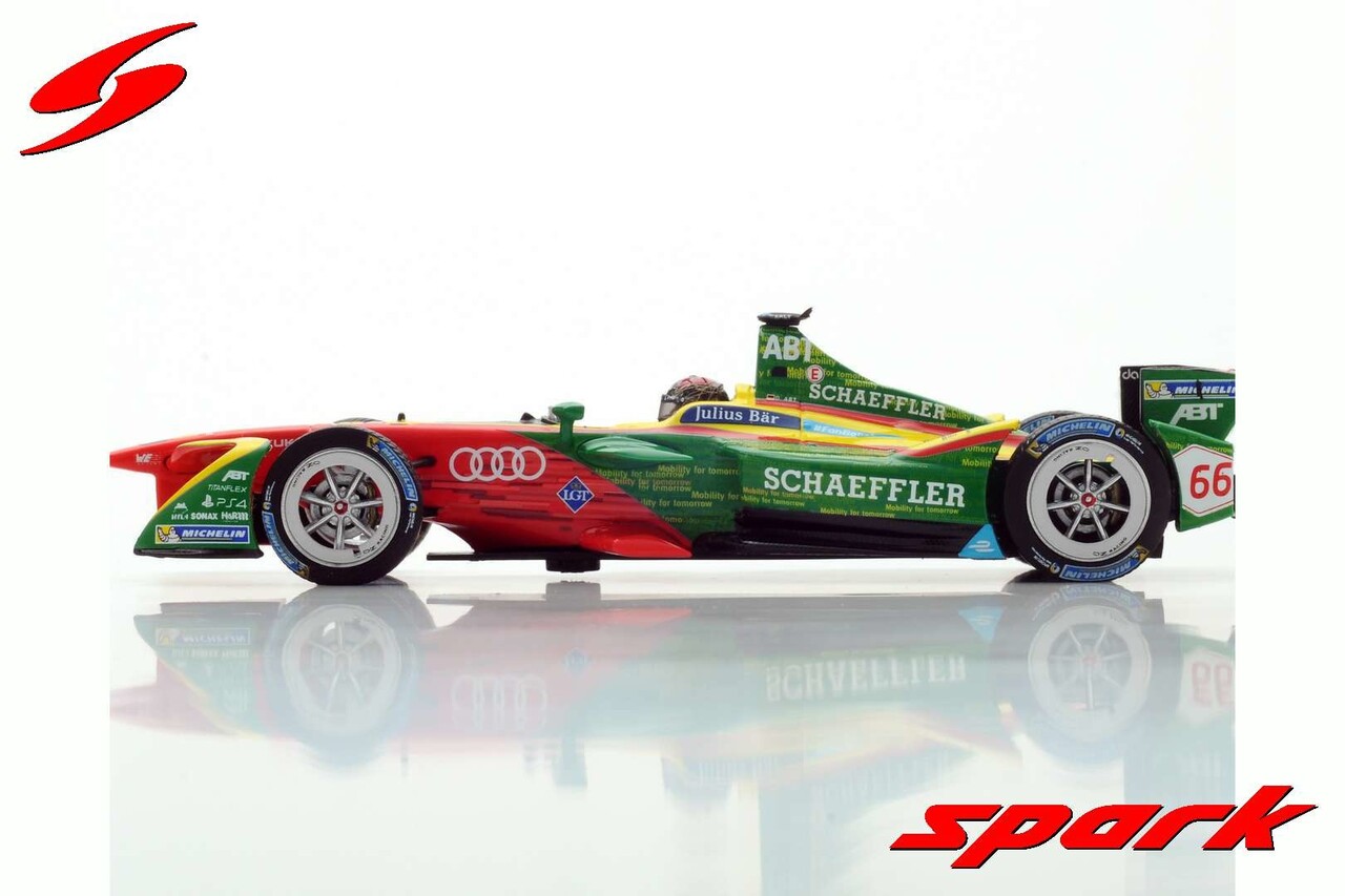 Formule E Formule E Audi FE02 #66 E-Tron Team Audi Sport Abt Schaeffler GP Berlin Season 3 (2016-2017) - 1:43 - Spark Formule E Formule E Audi FE02 #66 E-Tron Team Audi Sport Abt Schaeffler GP Berlin Season 3 (2016-2017) - 1:43 - Spark