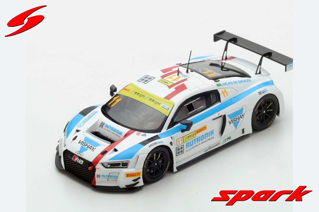 Audi Audi R8 LMS #11 Team HCB Rutroni Racing FIA World GT Cup Macau 2017 - 1:43 - Spark Audi Audi R8 LMS #11 Team HCB Rutroni Racing FIA World GT Cup Macau 2017 - 1:43 - Spark