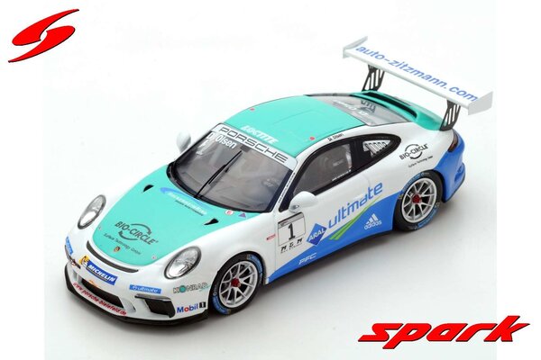 Porsche Porsche 911/991 GT3 #1 Champion Porsche Carrera Cup Germany 2017 - 1:43 - Spark Porsche Porsche 911/991 GT3 #1 Champion Porsche Carrera Cup Germany 2017 - 1:43 - Spark