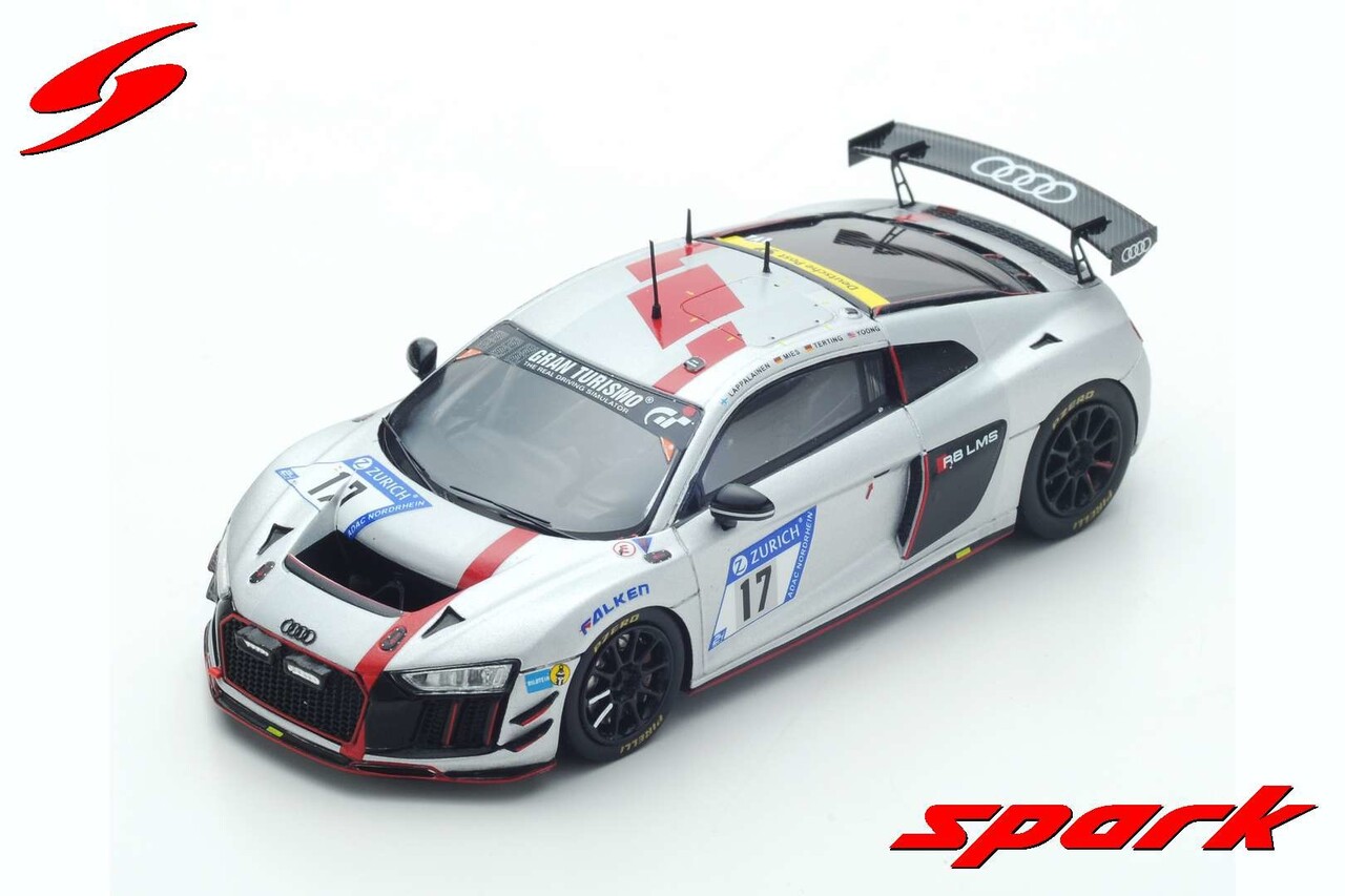Audi Audi R8 LMS GT$ #17 Team Audi Sport  Land Phoenix 66th 24H Nürburgring 2017 - 1:43 - Spark Audi Audi R8 LMS GT$ #17 Team Audi Sport  Land Phoenix 66th 24H Nürburgring 2017 - 1:43 - Spark