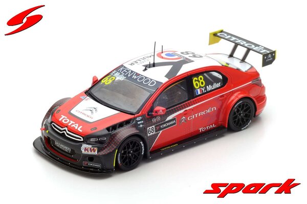 Citroen Citroen C-Elysee WTCC #68 Winner R2 Race of Japan 2016 - 1:43 - Spark Citroen Citroen C-Elysee WTCC #68 Winner R2 Race of Japan 2016 - 1:43 - Spark