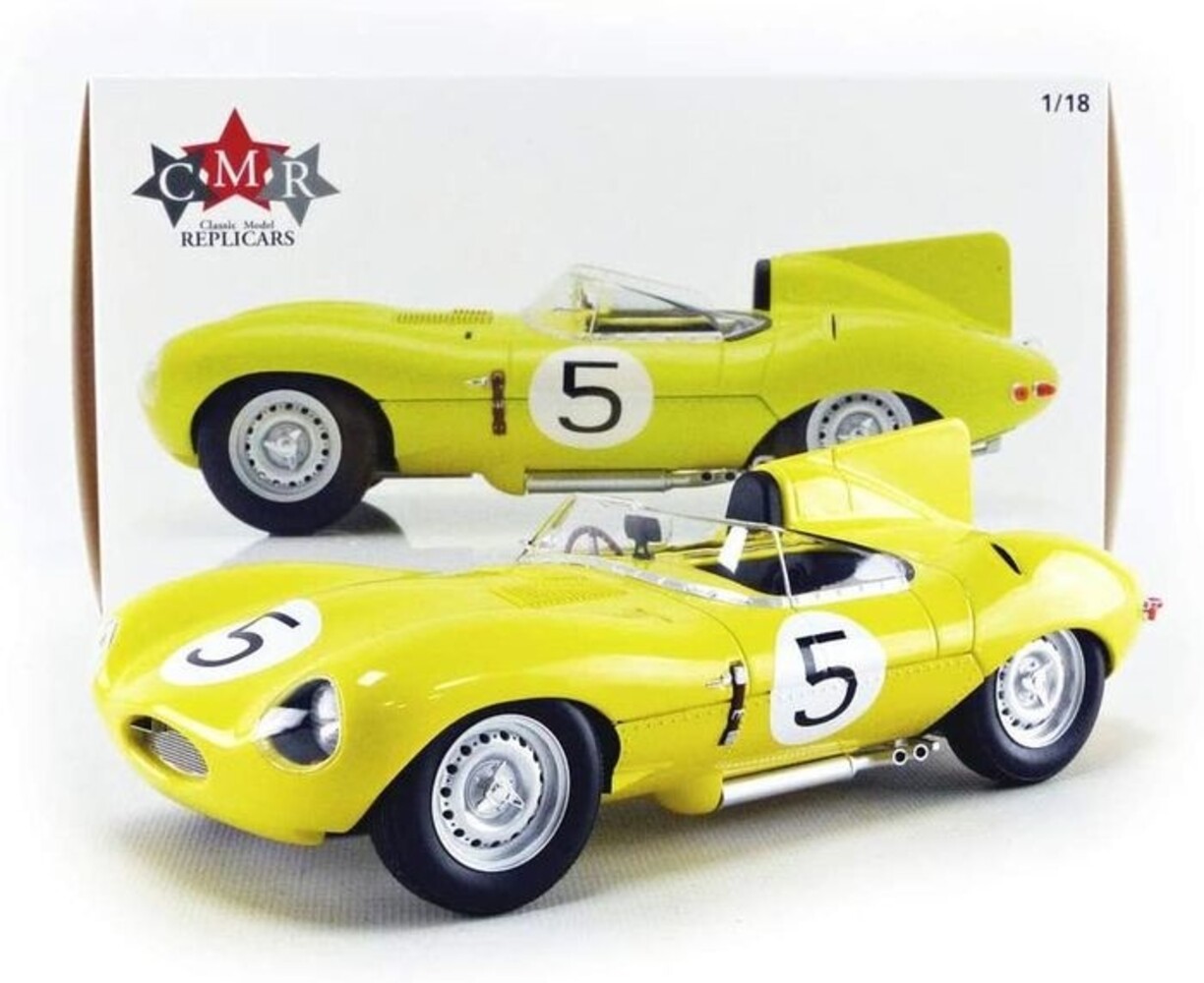 Jaguar Jaguar D-Type #5 4th 24h Le Mans 1956 - 1:18 - CMR Classic Model Replicars Jaguar Jaguar D-Type #5 4th 24h Le Mans 1956 - 1:18 - CMR Classic Model Replicars