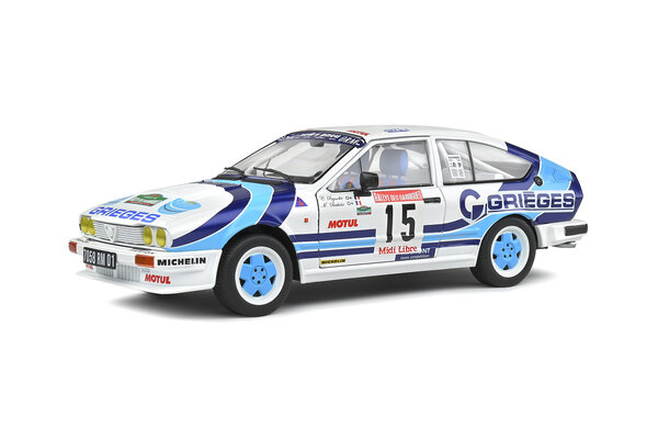 Alfa Romeo Alfa Romeo GTV6 #15 Rally Des Garrigues 1986 - 1:18 - Solido