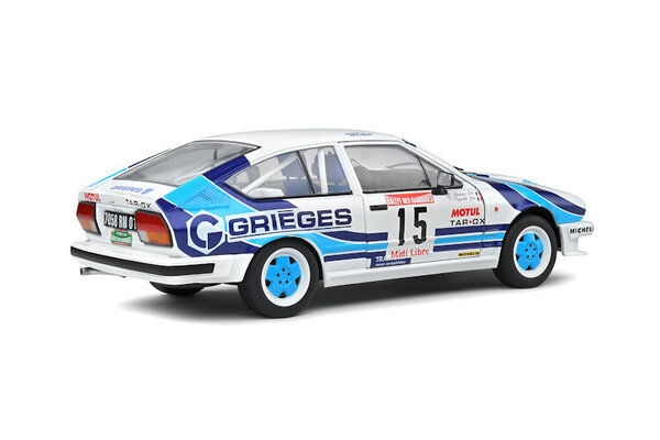 Alfa Romeo Alfa Romeo GTV6 #15 Rally Des Garrigues 1986 - 1:18 - Solido