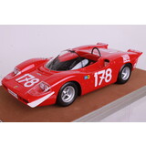 Abarth Abarth 2000 S #178 Winner Targa Florio 1969  - 1:18 - Tecnomodel Mythos Abarth Abarth 2000 S #178 Winner Targa Florio 1969  - 1:18 - Tecnomodel Mythos