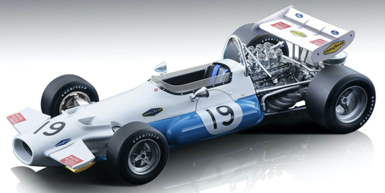 Formule 1 Brabham BT33 #19 GP Belgium 1970 - 1:18 - Tecnomodel Mythos