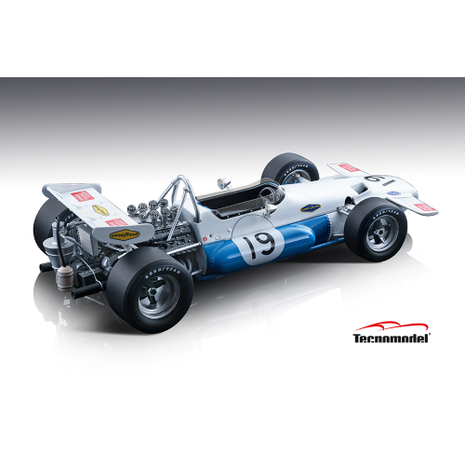 Formule 1 Brabham BT33 #19 GP Belgium 1970 - 1:18 - Tecnomodel Mythos