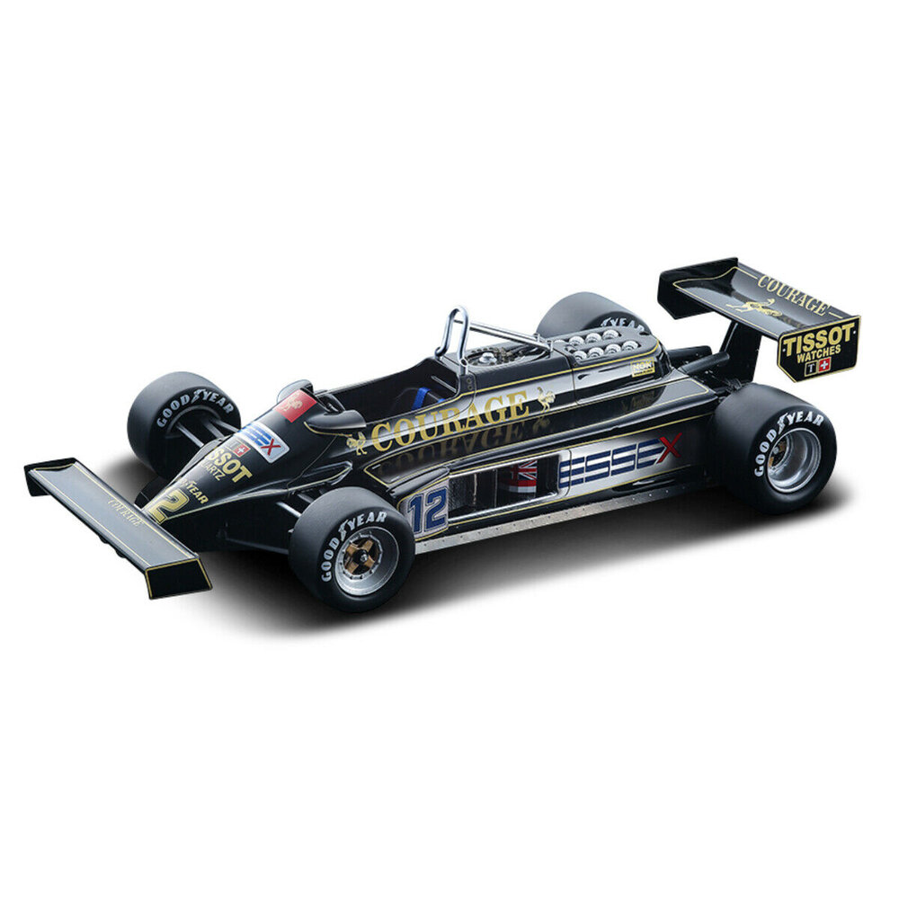Formule 1 Lotus 87 Cosworth V8 F1 JPS Essex #12 GP Great Britain 1981 - 1:18 - Tecnomodel Mythos