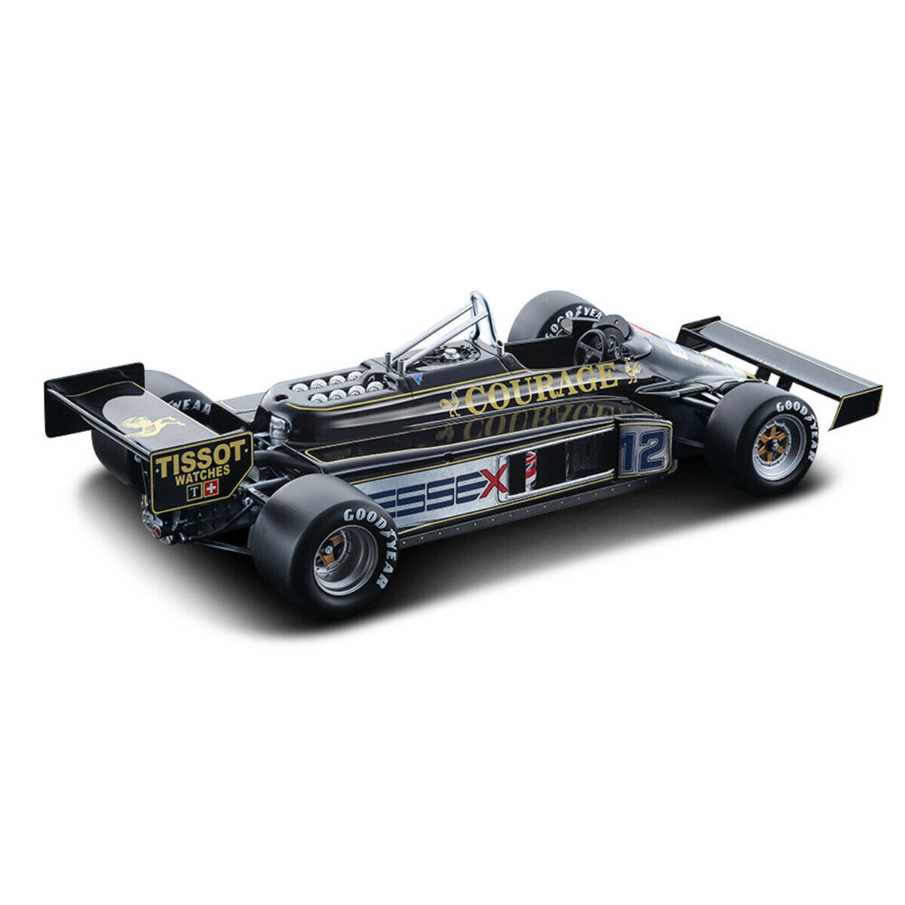 Formule 1 Lotus 87 Cosworth V8 F1 JPS Essex #12 GP Great Britain 1981 - 1:18 - Tecnomodel Mythos