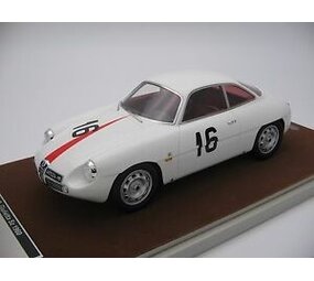 Alfa Romeo Alfa Romeo Giulietta SZ #16 Intereurope Cup Monza 1960  - 1:18 - Tecnomodel Mythos Alfa Romeo Alfa Romeo Giulietta SZ #16 Intereurope Cup Monza 1960  - 1:18 - Tecnomodel Mythos