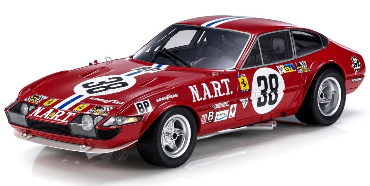 Ferrari Ferrari 365 GTB/4 Daytona 4.4L V12 #38 North American Racing Team 13th 24H Le Mans 1973 - 1:18 - Top Marques Collectibles Ferrari Ferrari 365 GTB/4 Daytona 4.4L V12 #38 North American Racing Team 13th 24H Le Mans 1973 - 1:18 - Top Marques Collectibles