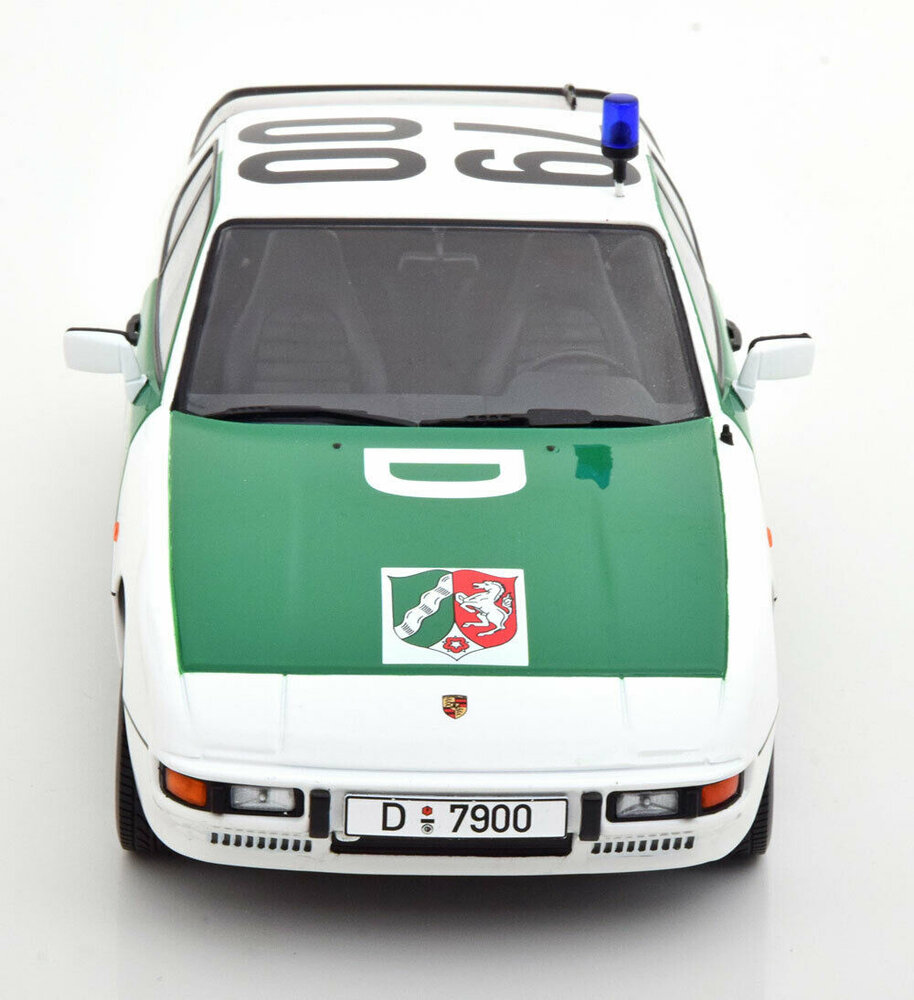 Porsche Porsche 924 Polizei 1985 - 1:18 - KK Scale Porsche Porsche 924 Polizei 1985 - 1:18 - KK Scale