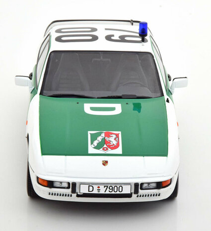 Porsche Porsche 924 Polizei 1985 - 1:18 - KK Scale Porsche Porsche 924 Polizei 1985 - 1:18 - KK Scale
