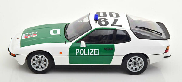 Porsche Porsche 924 Polizei 1985 - 1:18 - KK Scale Porsche Porsche 924 Polizei 1985 - 1:18 - KK Scale