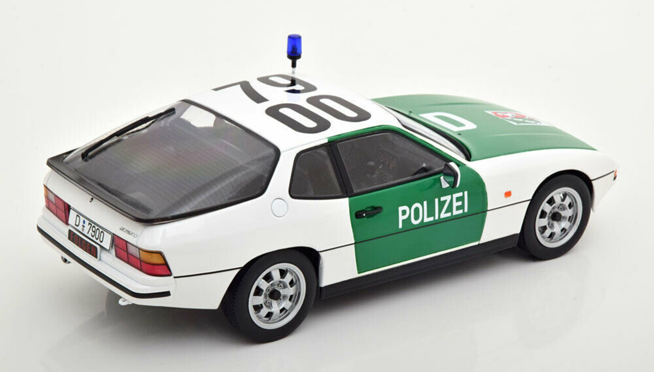 Porsche Porsche 924 Polizei 1985 - 1:18 - KK Scale Porsche Porsche 924 Polizei 1985 - 1:18 - KK Scale