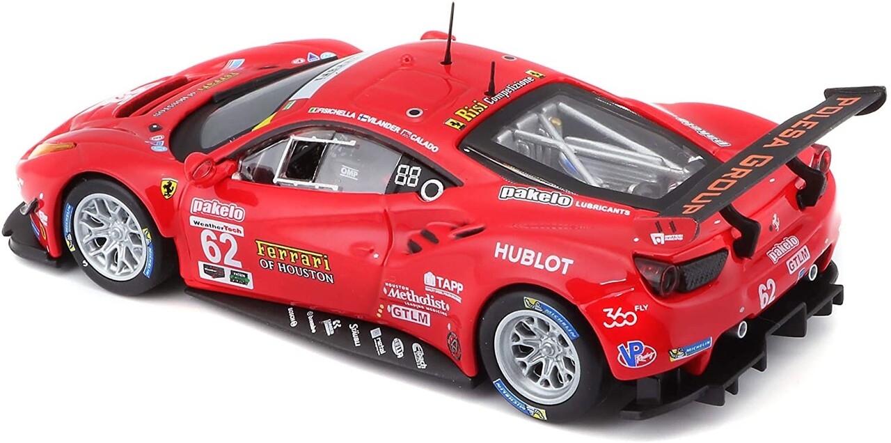 Ferrari Ferrari 488 GTE #62 Team RISI 24H Daytona 2017 - 1:43 - Bburago Ferrari Ferrari 488 GTE #62 Team RISI 24H Daytona 2017 - 1:43 - Bburago