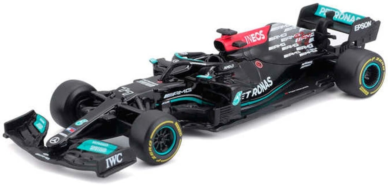 Formule 1 Mercedes-Benz AMG #77 Petronas W12 EQ Power 2021 - 1:43 - Bburago Formule 1 Mercedes-Benz AMG #77 Petronas W12 EQ Power 2021 - 1:43 - Bburago