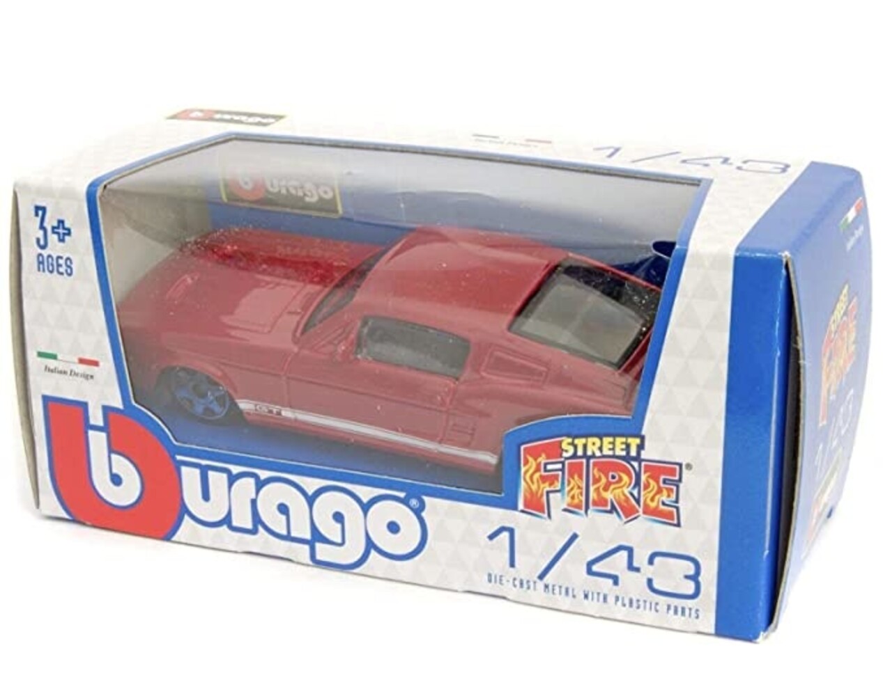 Ford Ford Mustang GT 1964 - 1:43 - Bburago Ford Ford Mustang GT 1964 - 1:43 - Bburago