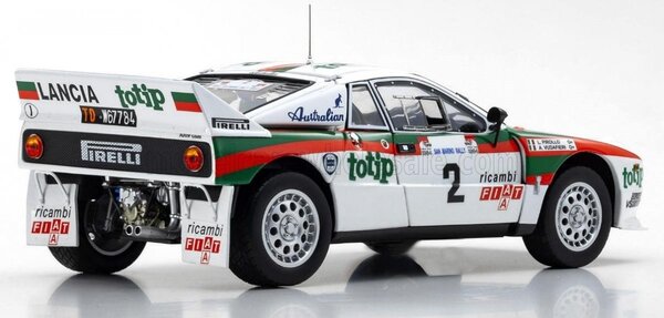 Lancia Lancia Rally 037 #2 Rally San Marino 1984 - 1:18 - Kyosho Lancia Lancia Rally 037 #2 Rally San Marino 1984 - 1:18 - Kyosho