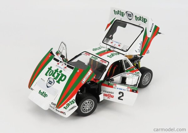 Lancia Lancia Rally 037 #2 Rally San Marino 1984 - 1:18 - Kyosho Lancia Lancia Rally 037 #2 Rally San Marino 1984 - 1:18 - Kyosho
