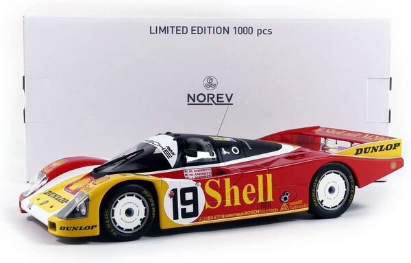 Porsche Porsche 962 #19 24h France 1988 - 1:18 - Norev Porsche Porsche 962 #19 24h France 1988 - 1:18 - Norev