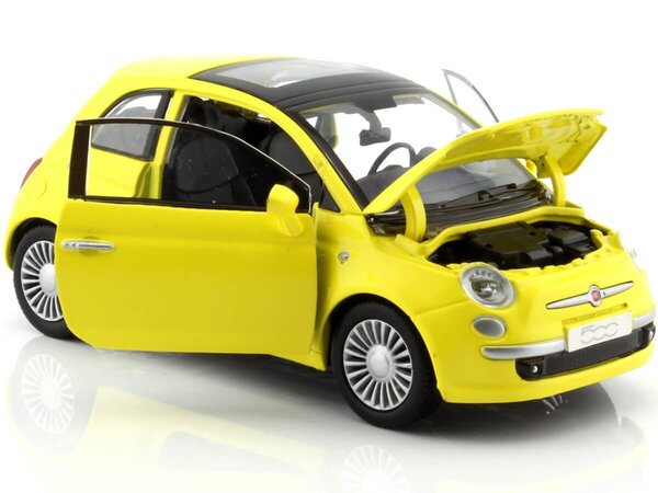Fiat Fiat 500 2009 - 1:24 - Motor Max Fiat Fiat 500 2009 - 1:24 - Motor Max