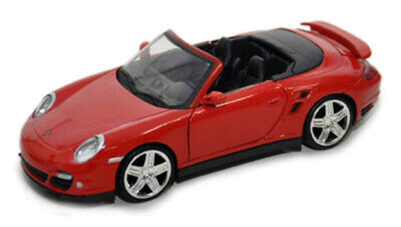 Porsche Porsche 911 Turbo Cabriolet - 1:24 - Motor Max Porsche Porsche 911 Turbo Cabriolet - 1:24 - Motor Max