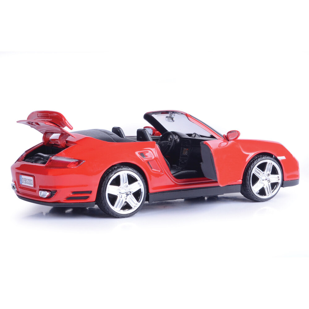 Porsche Porsche 911 Turbo Cabriolet - 1:24 - Motor Max Porsche Porsche 911 Turbo Cabriolet - 1:24 - Motor Max