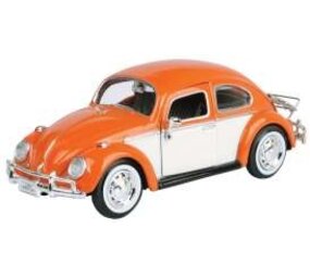 Volkswagen Volkswagen Beetle + Luggage Rack 1959 - 1:24 - Motor Max Volkswagen Volkswagen Beetle + Luggage Rack 1959 - 1:24 - Motor Max